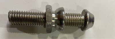 SS 202 Anti Theft Bolt M12X40 & SS 304 Anti Theft Nut M12
