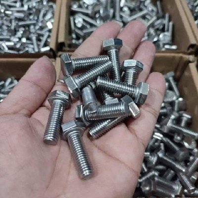 SS 304 NUT BOLT WITH DOUBLE WASHER