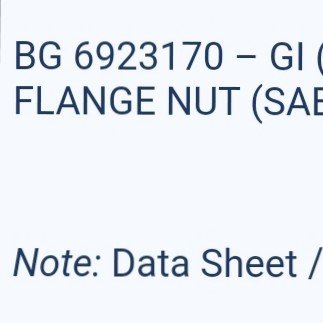 SERRATED FLANGE NUT