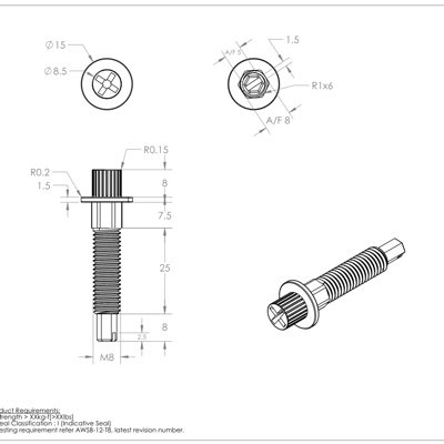 M8 BOLT