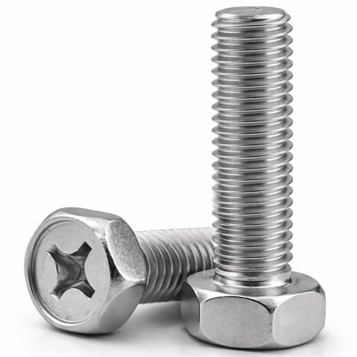 hex pan phillips head bolt